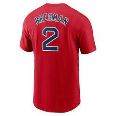 Alex Bregman Boston Red Sox Nike Fuse Name & Number T-Shirt for sale