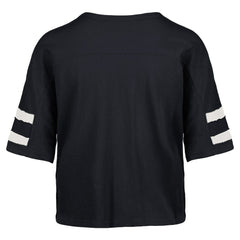 Dallas Cowboys '47 Women's Premier Scout Cropped V-Neck T-Shirt - Navy - 47 brand