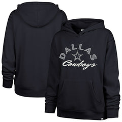 Dallas Cowboys '47 Women's Whirlwind Naomi Pullover Hoodie - Navy - 47 brand