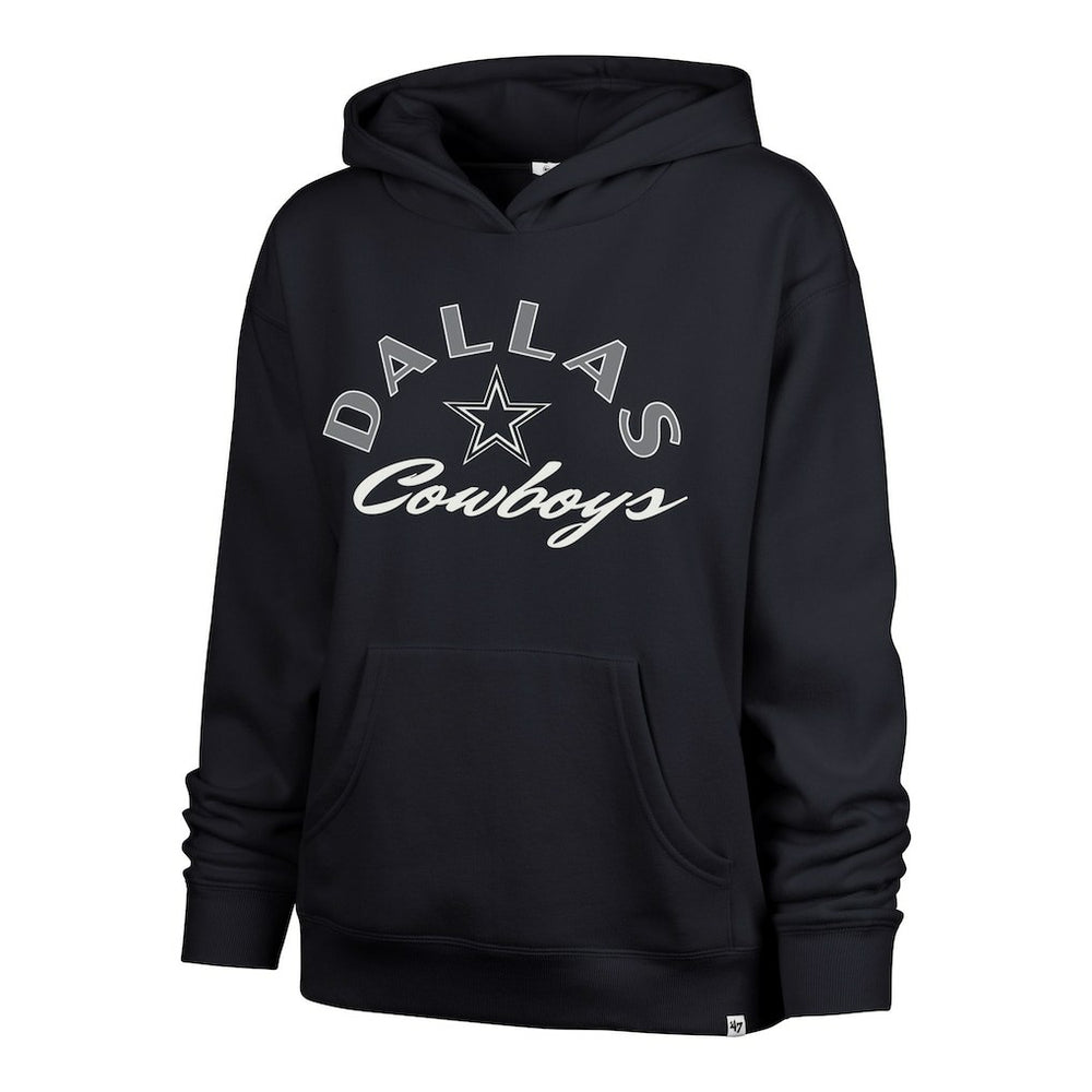 Dallas Cowboys '47 Women's Whirlwind Naomi Pullover Hoodie - Navy - 47 brand