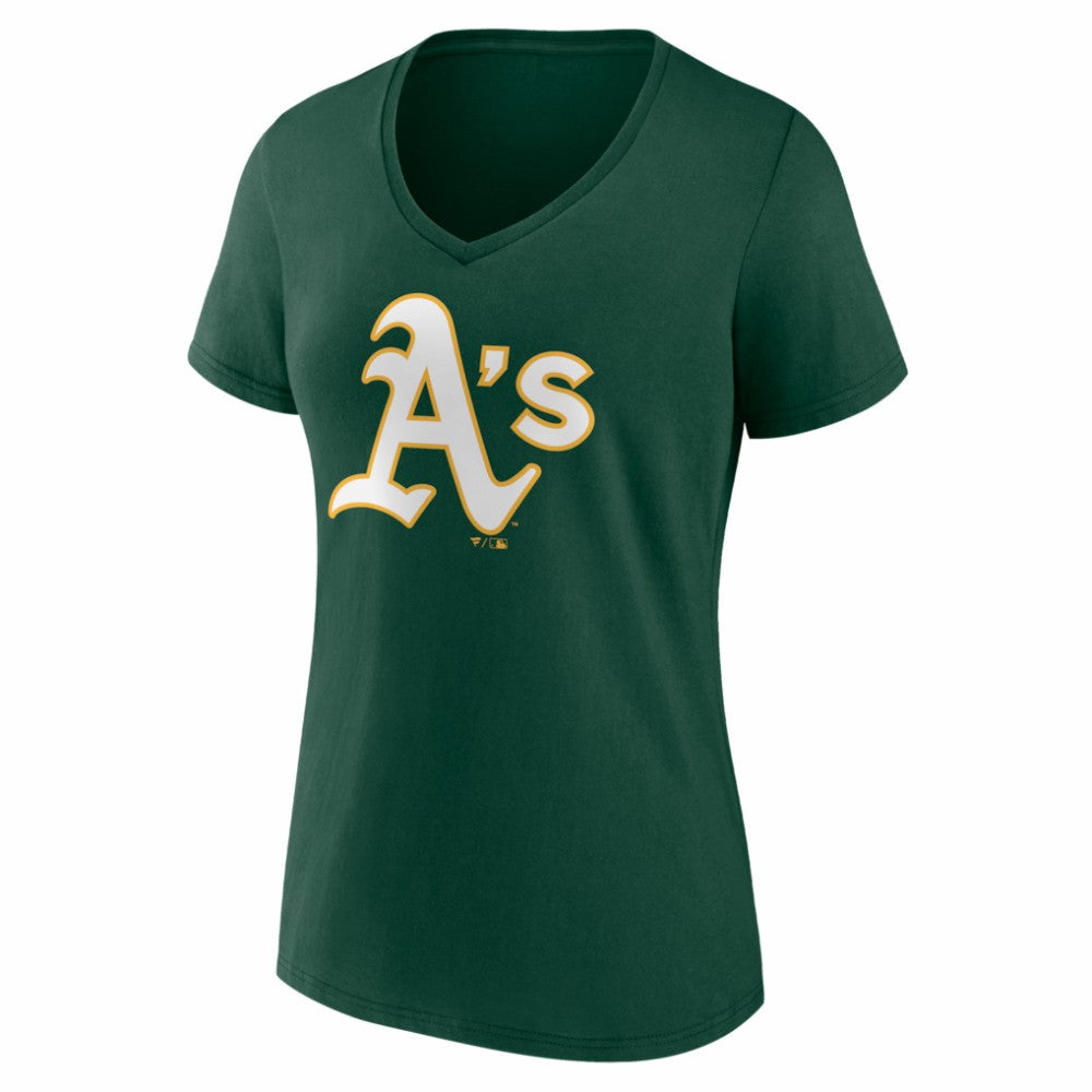 Athletics Women's Logo V-Neck T-Shirt for sale