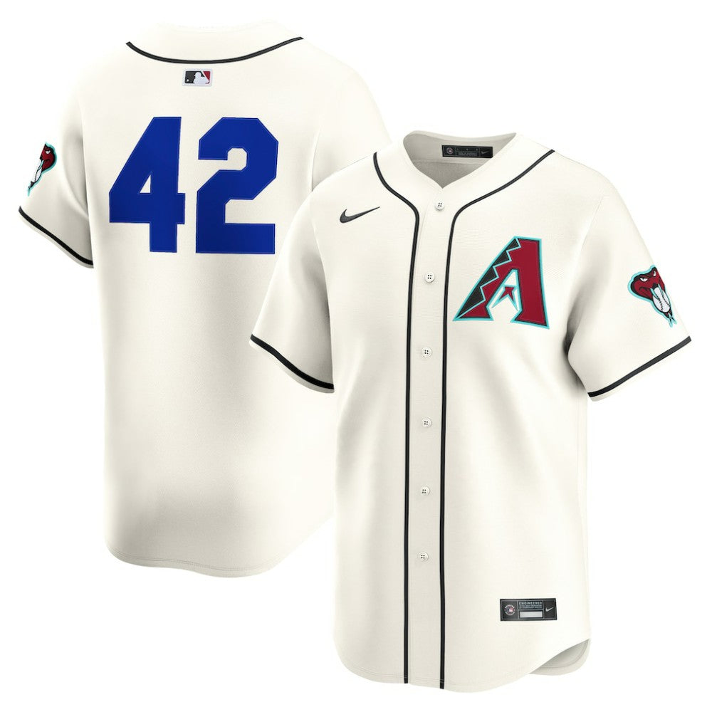 Arizona Diamondbacks Nike Home 2025 Jackie Robinson Day Limited Jersey – Cream Online