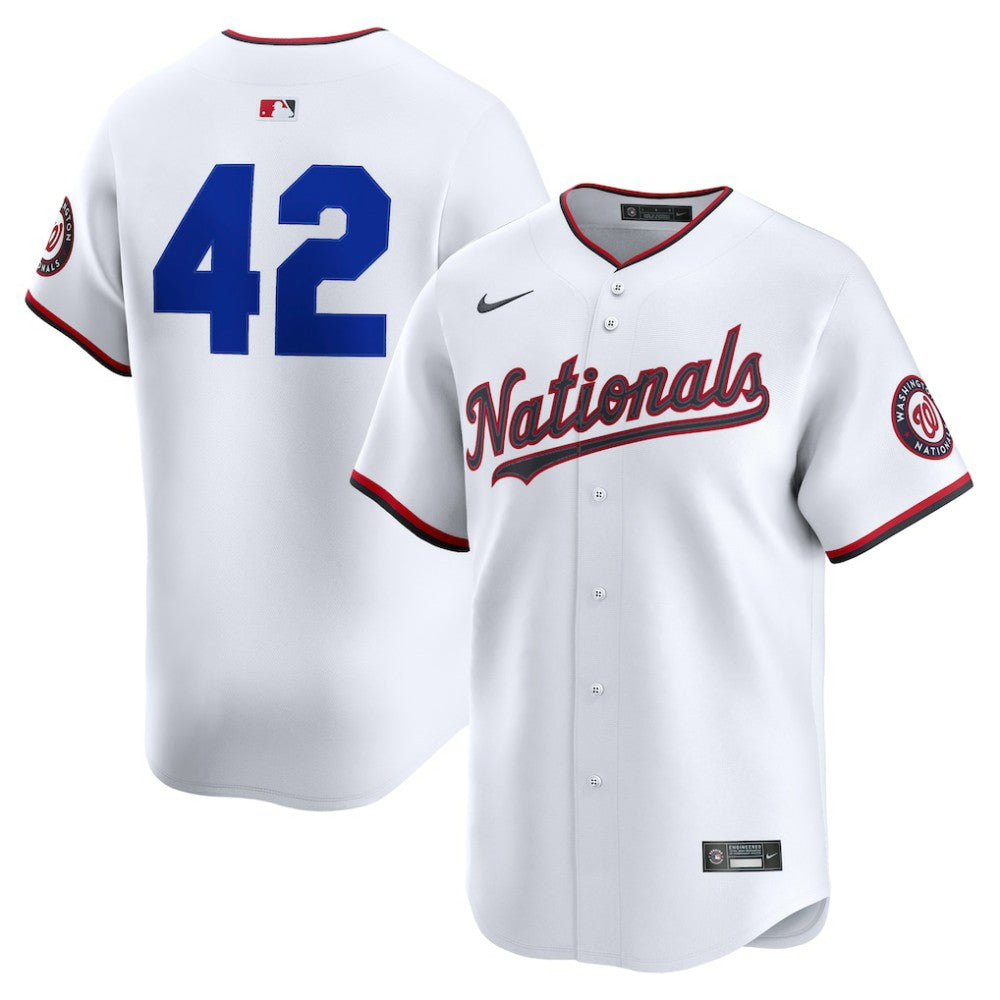 Washington Nationals Nike Home 2025 Jackie Robinson Day Limited Jersey Sale