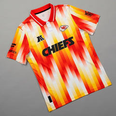 Kansas City Chiefs NFL Football x Football Collared Fan Top - Red - Fanatics