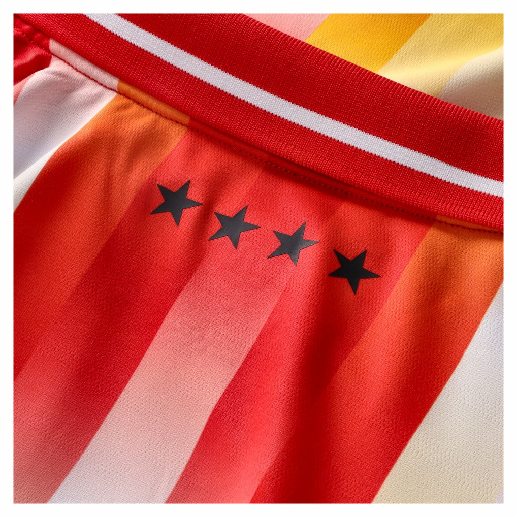 Kansas City Chiefs NFL Football x Football Collared Fan Top - Red - Fanatics