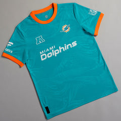 Miami Dolphins NFL Football x Football Fan Top - Aqua - Fanatics