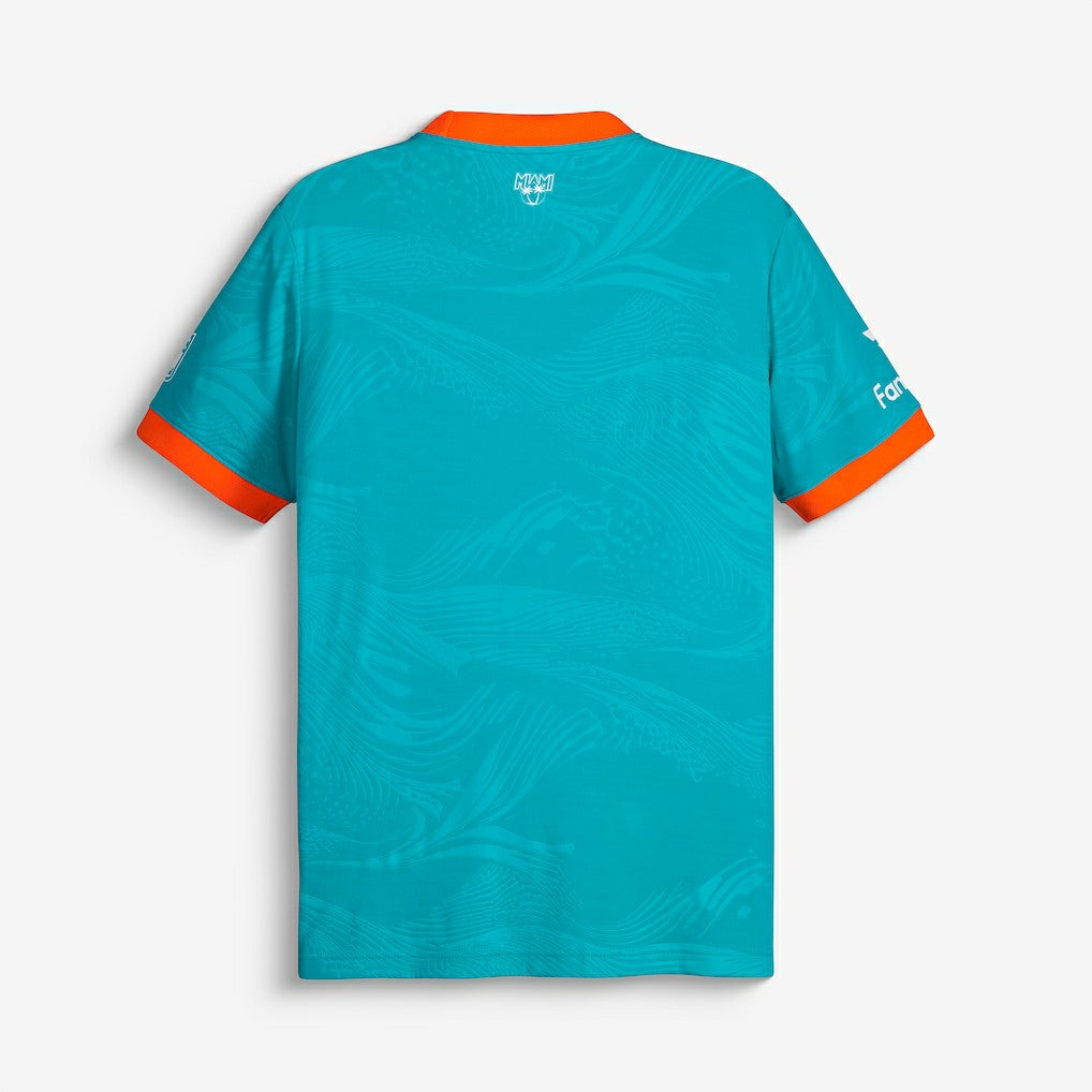 Miami Dolphins NFL Football x Football Fan Top - Aqua - Fanatics