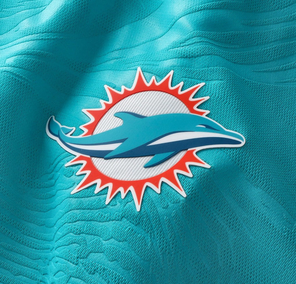 Miami Dolphins NFL Football x Football Fan Top - Aqua - Fanatics