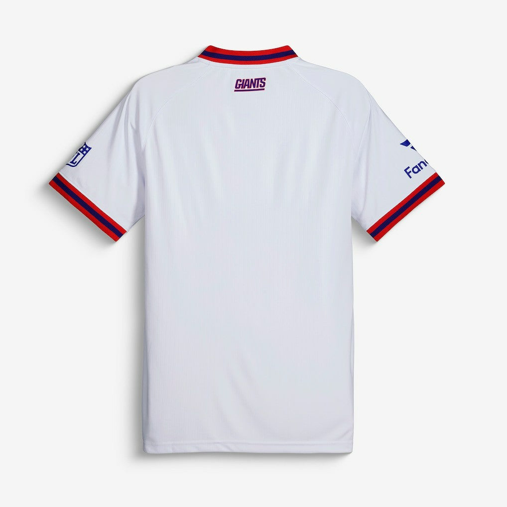 New York Giants NFL Football x Football V-Neck Fan Top - White - Fanatics