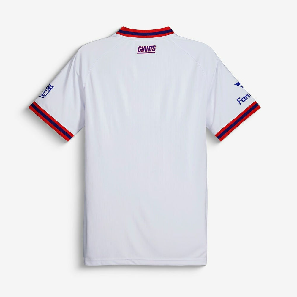 New York Giants NFL Football x Football V-Neck Fan Top - White - Fanatics
