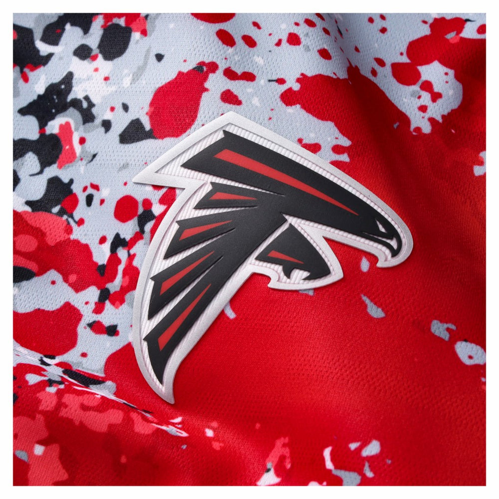Atlanta Falcons NFL Football x Football Collared Fan Top - Black - Fanatics