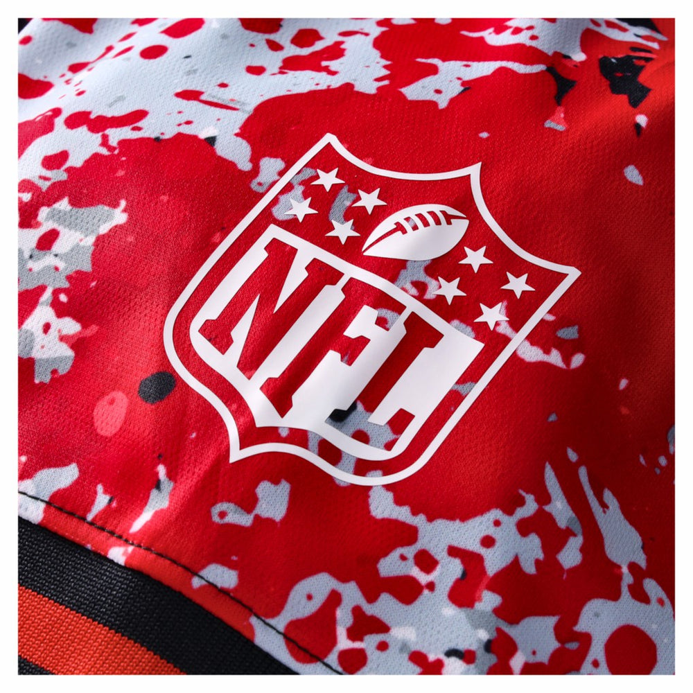 Atlanta Falcons NFL Football x Football Collared Fan Top - Black - Fanatics