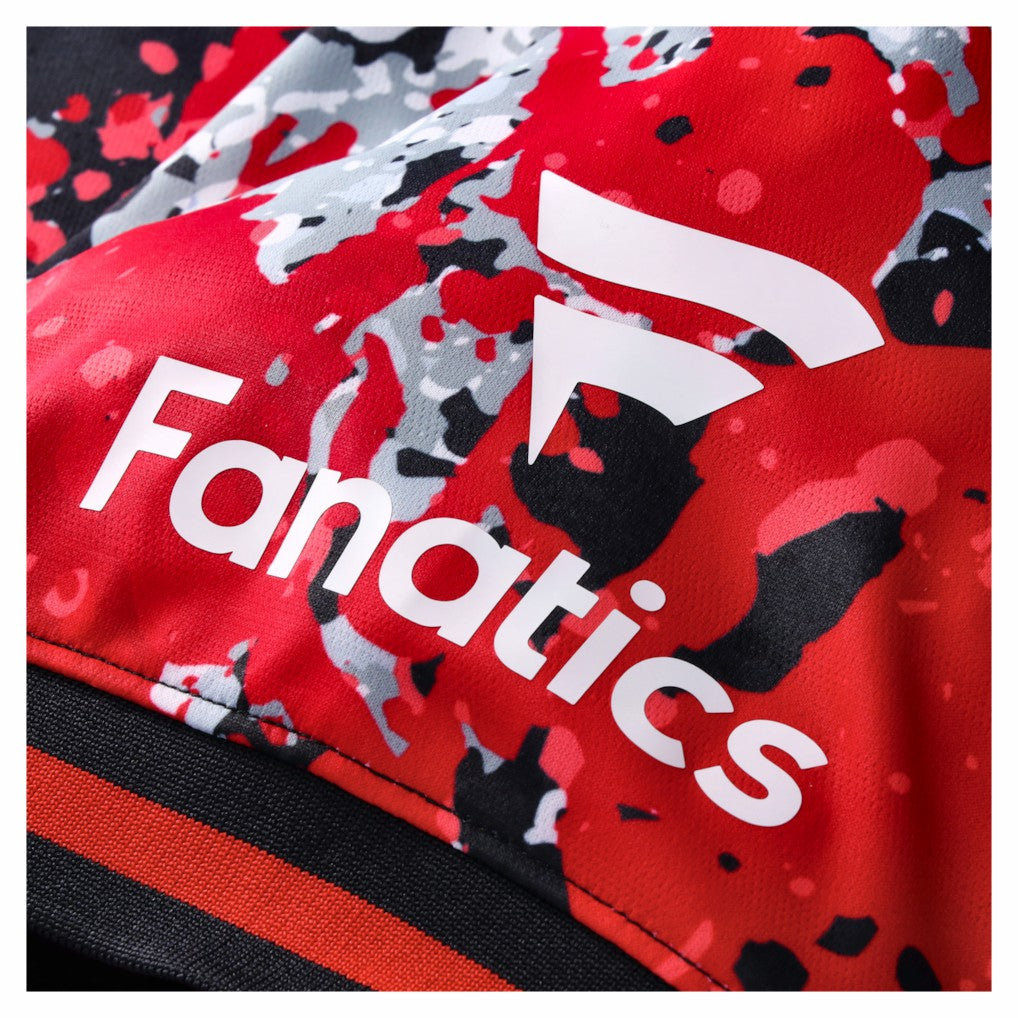 Atlanta Falcons NFL Football x Football Collared Fan Top - Black - Fanatics