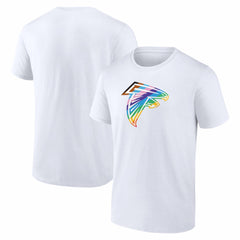 Atlanta Falcons Logo Pride T-Shirt - White - NFL