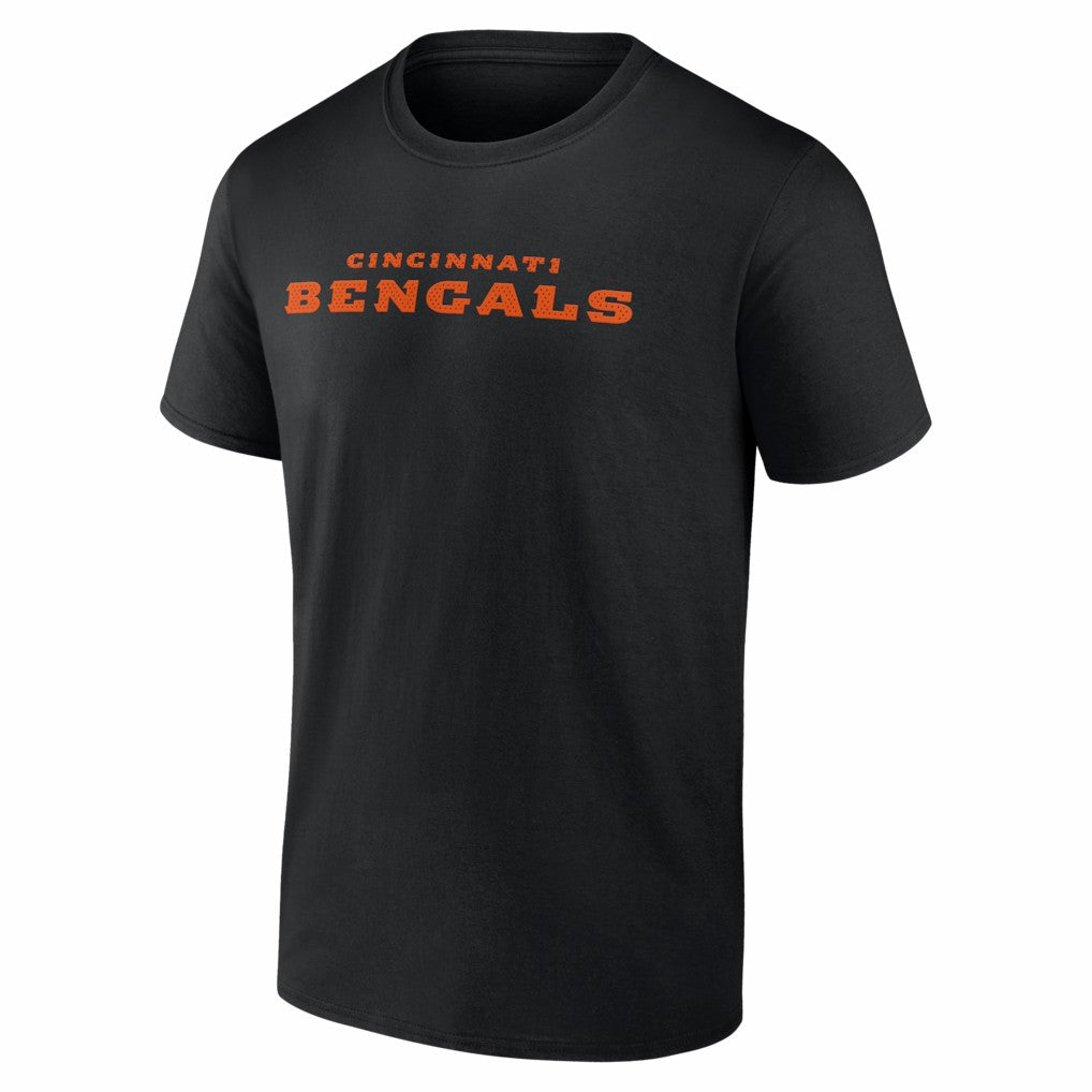 Cincinnati Bengals #1 Dad Jersey T-Shirt - Black - NFL