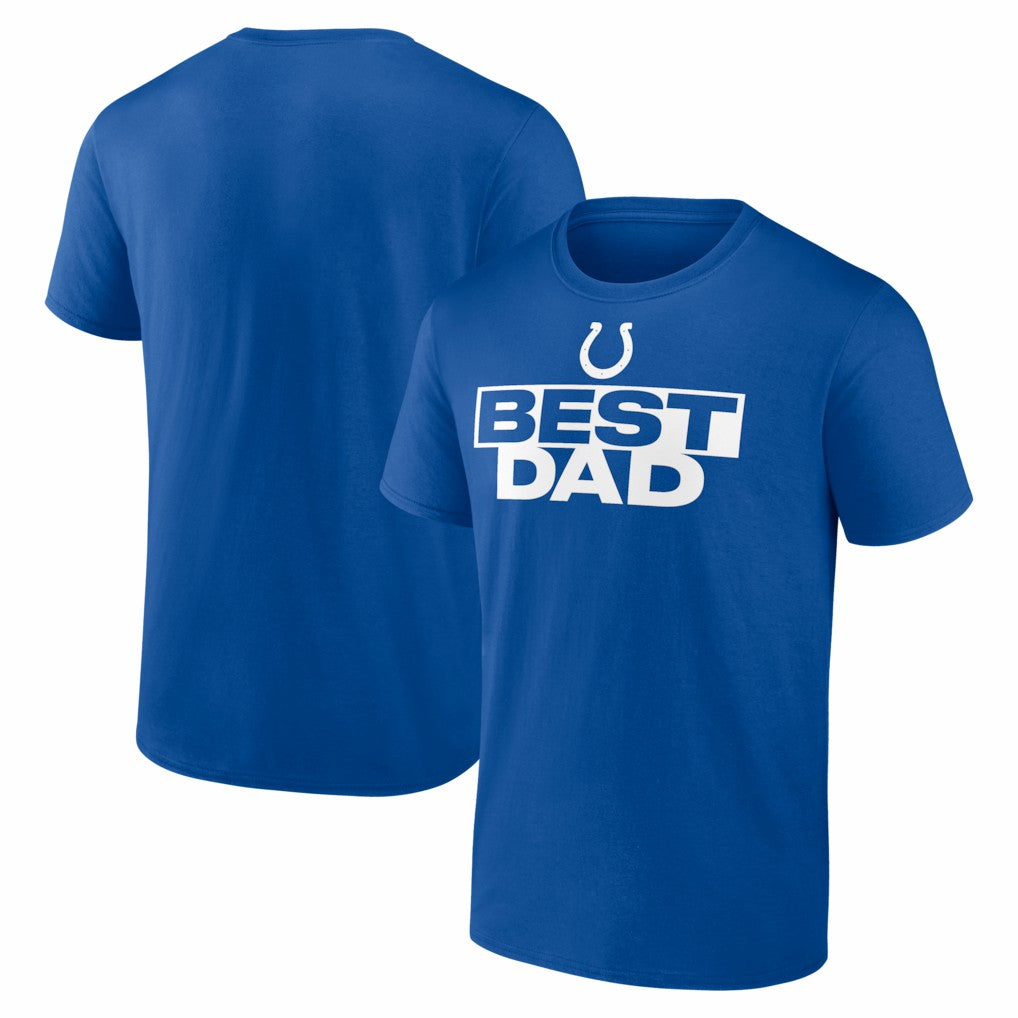 Indianapolis Colts Greatest Dad T-Shirt - Royal - NFL