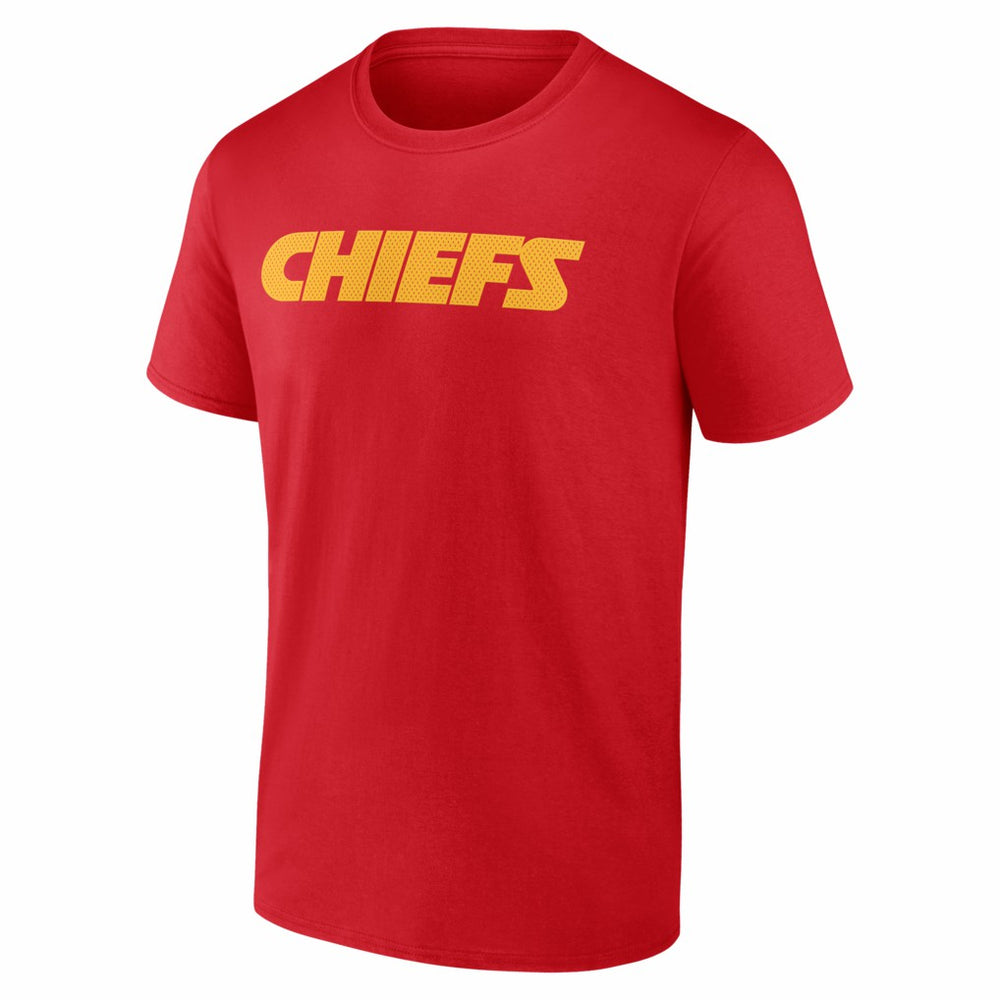 Kansas City Chiefs #1 Dad Jersey T-Shirt - Red - NFL