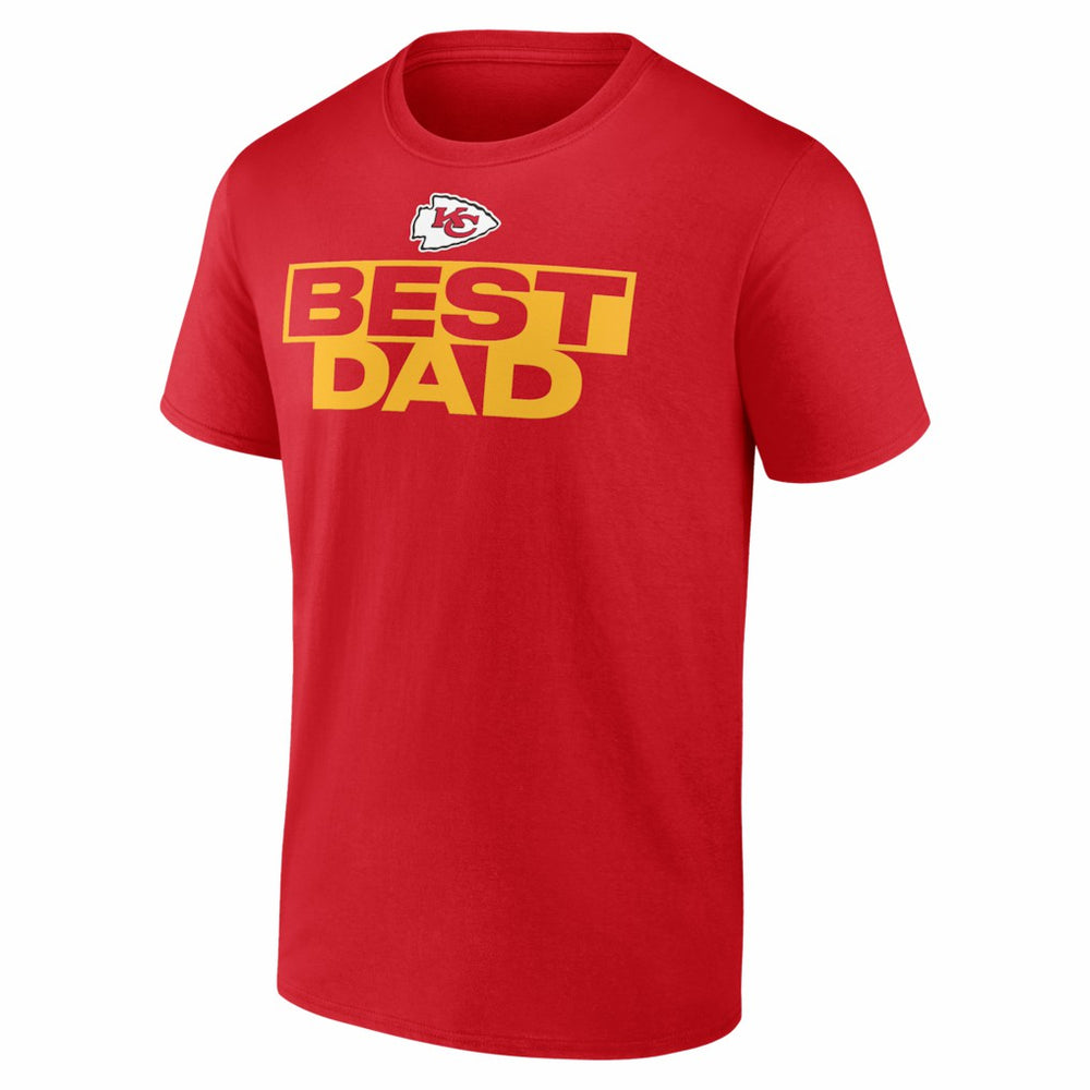 Kansas City Chiefs Greatest Dad T-Shirt - Red - NFL