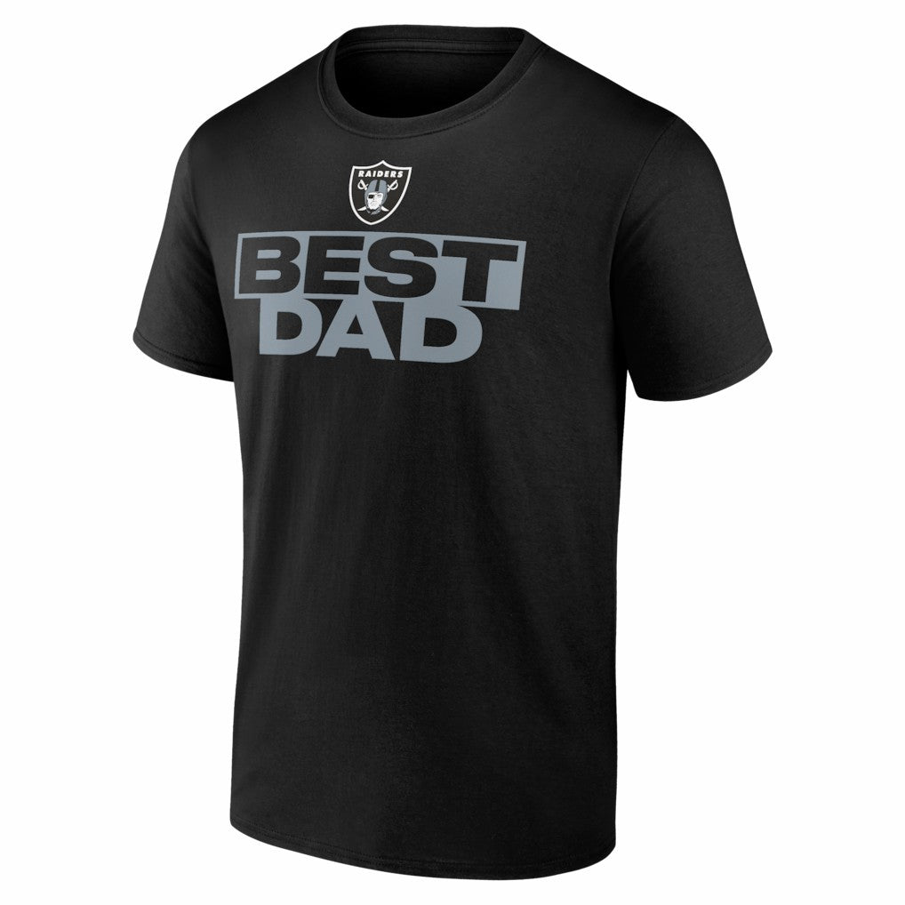 Las Vegas Raiders Greatest Dad T-Shirt - Black - NFL