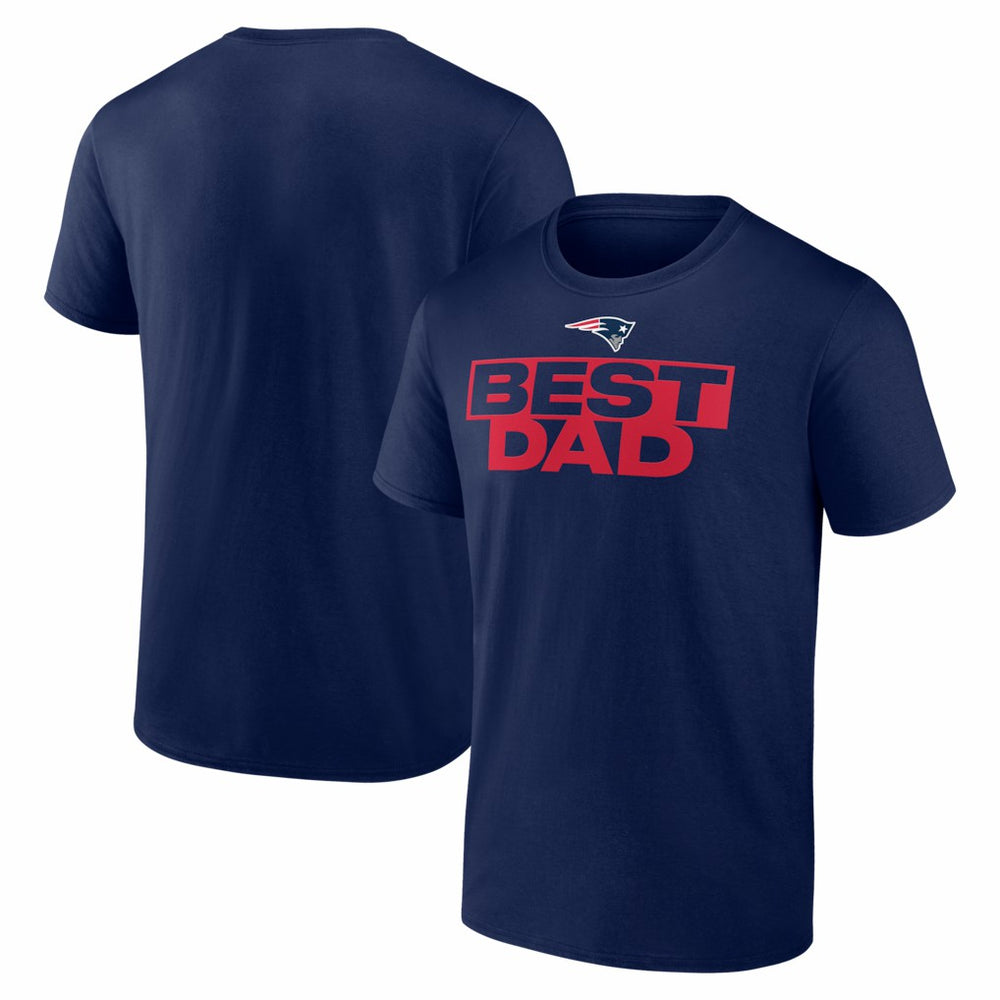 New England Patriots Greatest Dad T-Shirt - Navy - NFL