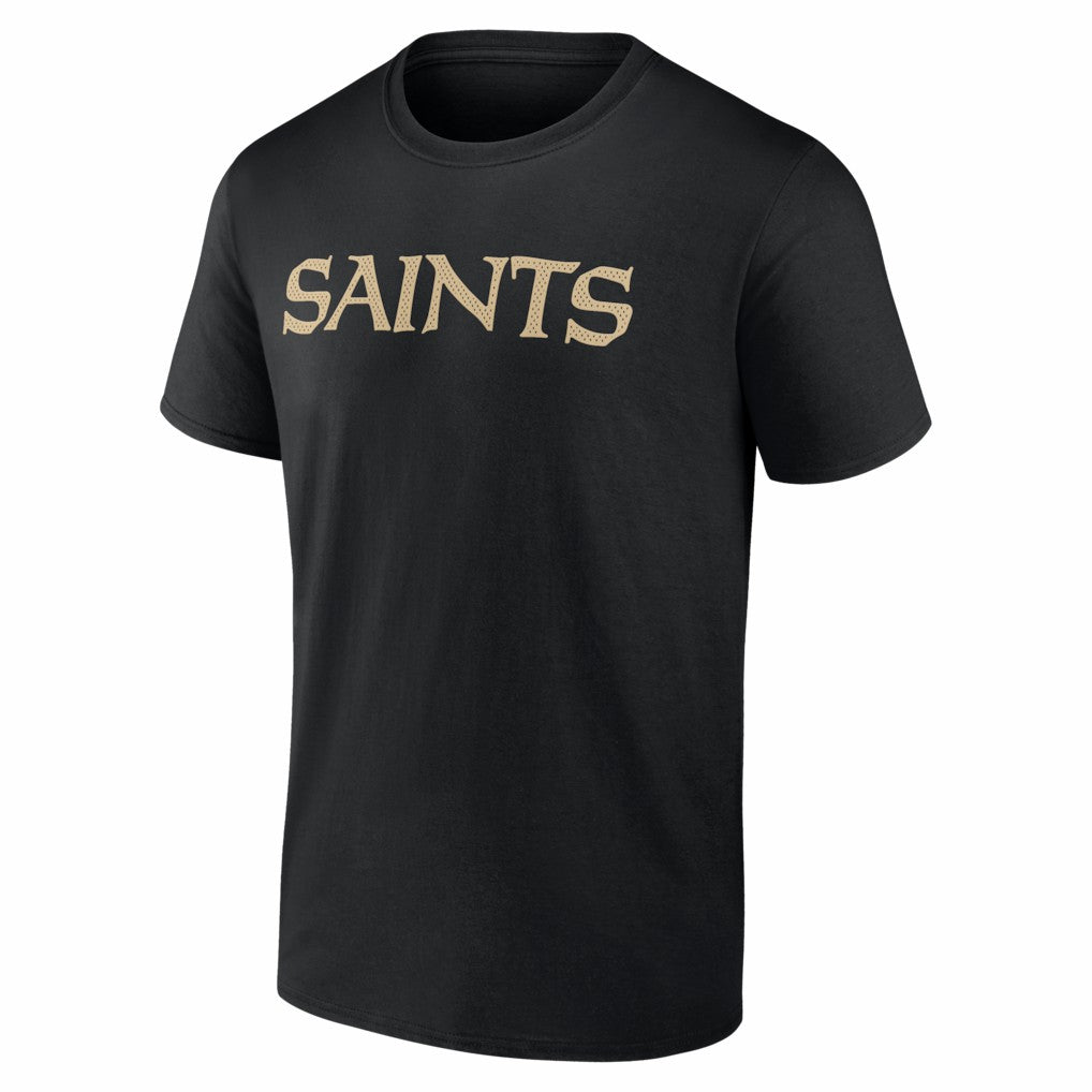 New Orleans Saints #1 Dad Jersey T-Shirt - Black - NFL