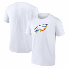 Philadelphia Eagles Logo Pride T-Shirt - White - NFL