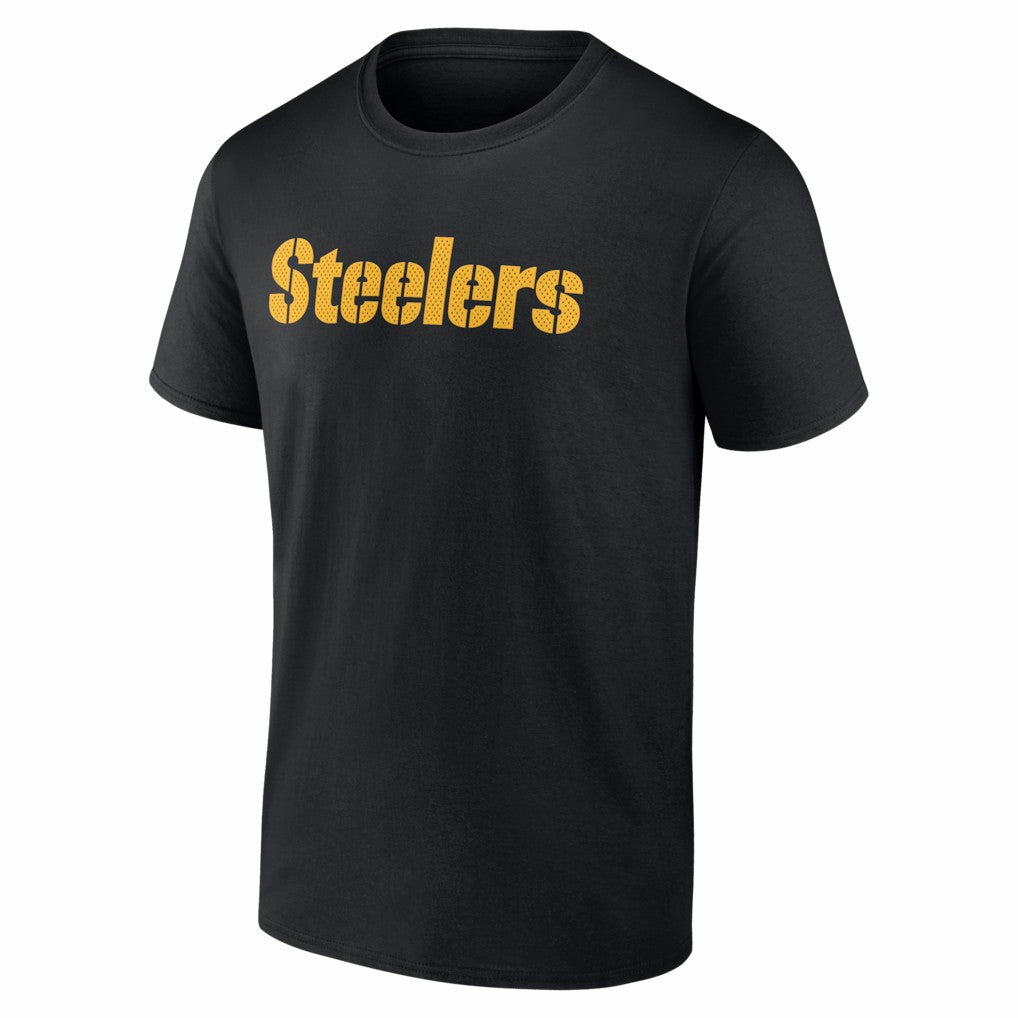 Pittsburgh Steelers #1 Dad Jersey T-Shirt - Black - NFL