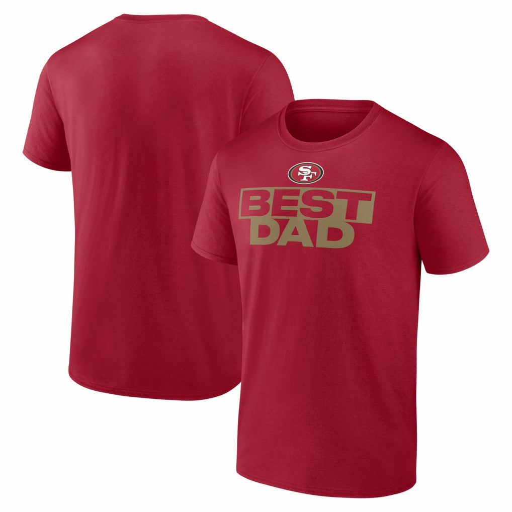 San Francisco 49ers Greatest Dad T-Shirt - Scarlet - NFL