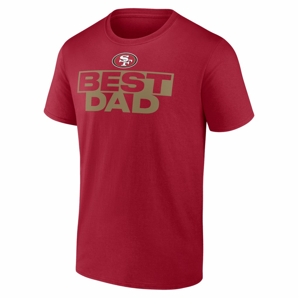 San Francisco 49ers Greatest Dad T-Shirt - Scarlet - NFL