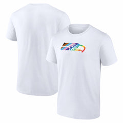Seattle Seahawks Logo Pride T-Shirt - White - NFL