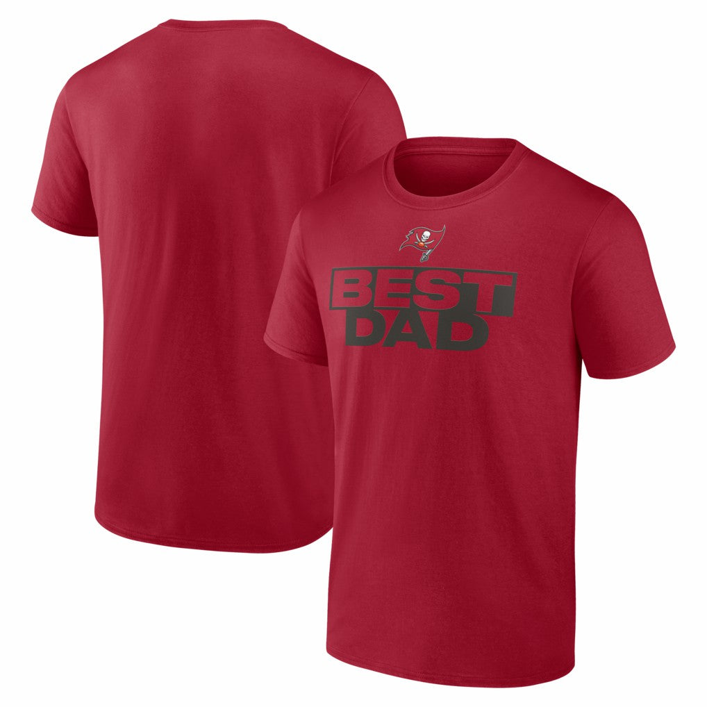 Tampa Bay Buccaneers Greatest Dad T-Shirt - Red - NFL
