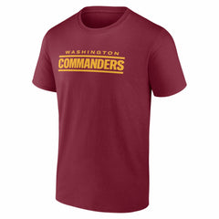Washington Commanders #1 Dad Jersey T-Shirt - Burgundy - NFL