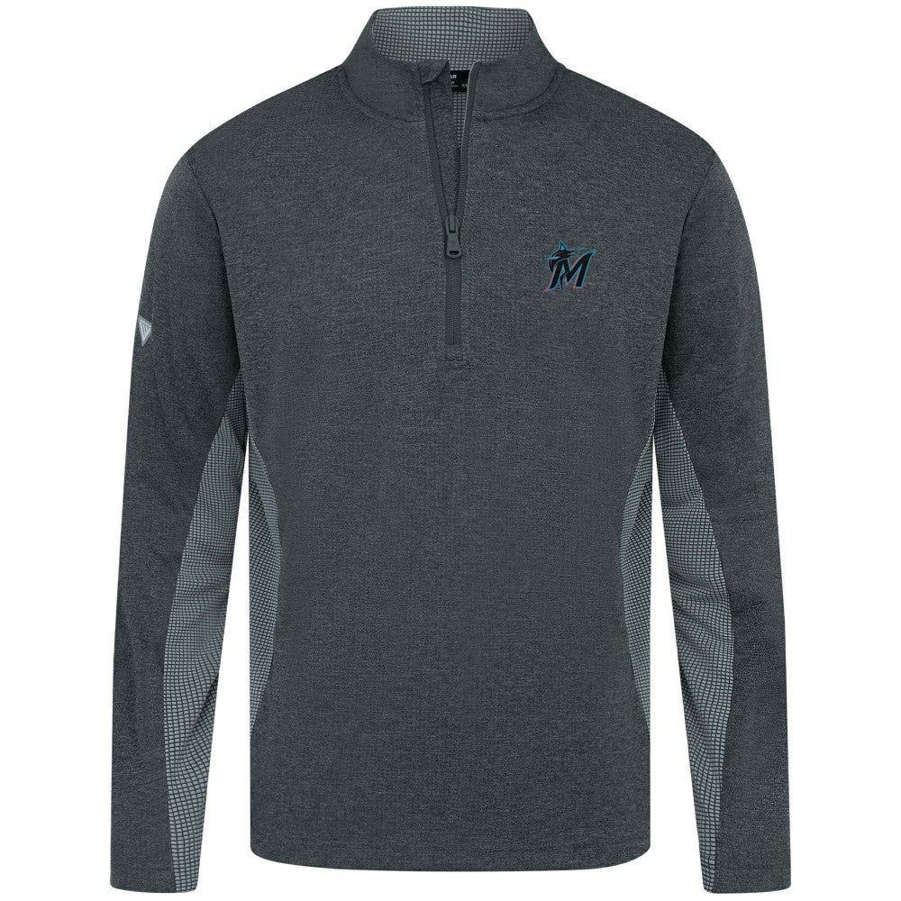 Miami Marlins Levelwear Waffle Insignia 2.0 Quarter-Zip Pullover Near Me