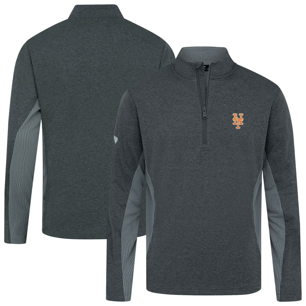 New York Mets Levelwear Waffle Insignia 2.0 Quarter-Zip Pullover Sale