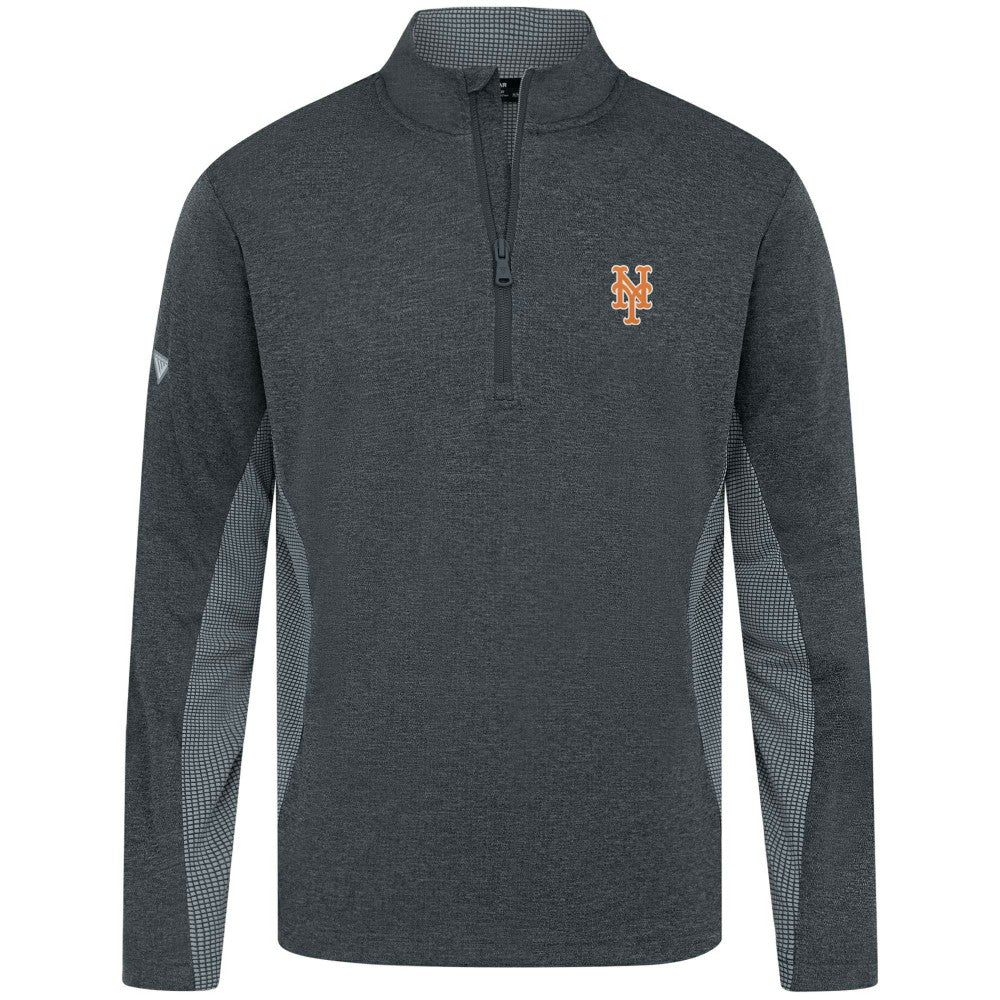 New York Mets Levelwear Waffle Insignia 2.0 Quarter-Zip Pullover Sale