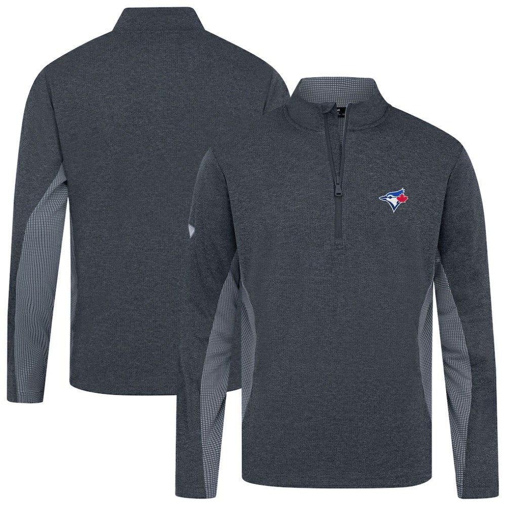 Toronto Blue Jays Levelwear Waffle Insignia 2.0 Quarter-Zip Pullover Top Discount