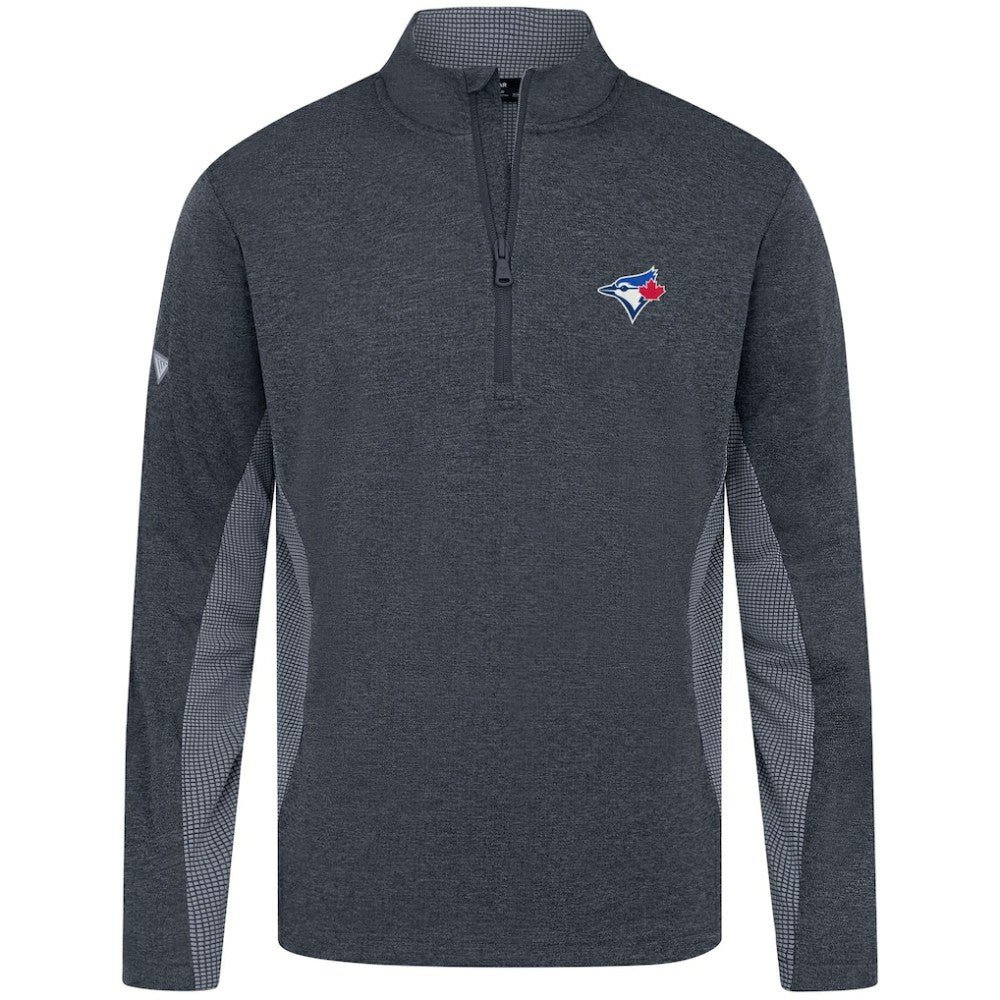 Toronto Blue Jays Levelwear Waffle Insignia 2.0 Quarter-Zip Pullover Top Discount