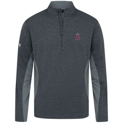 Los Angeles Angels Levelwear Waffle Insignia 2.0 Quarter-Zip Pullover Sale