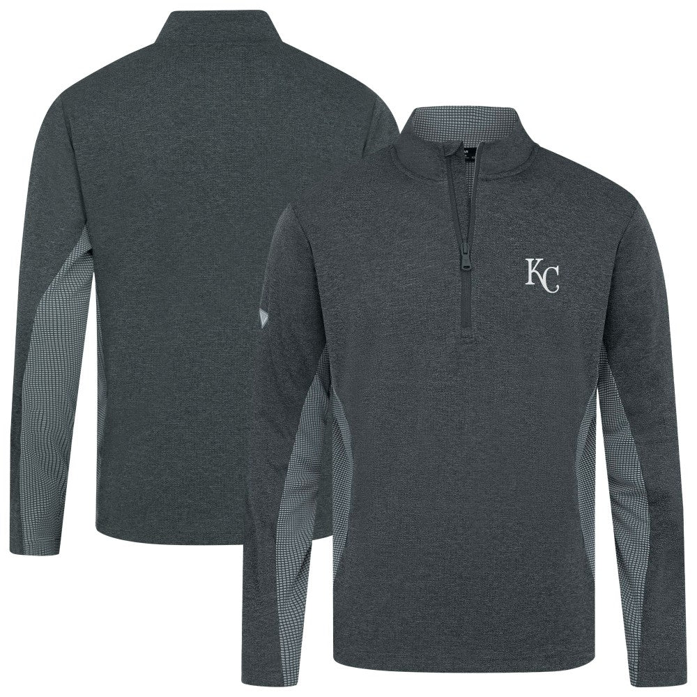 Kansas City Royals Levelwear Waffle Insignia 2.0 Quarter-Zip Pullover Online