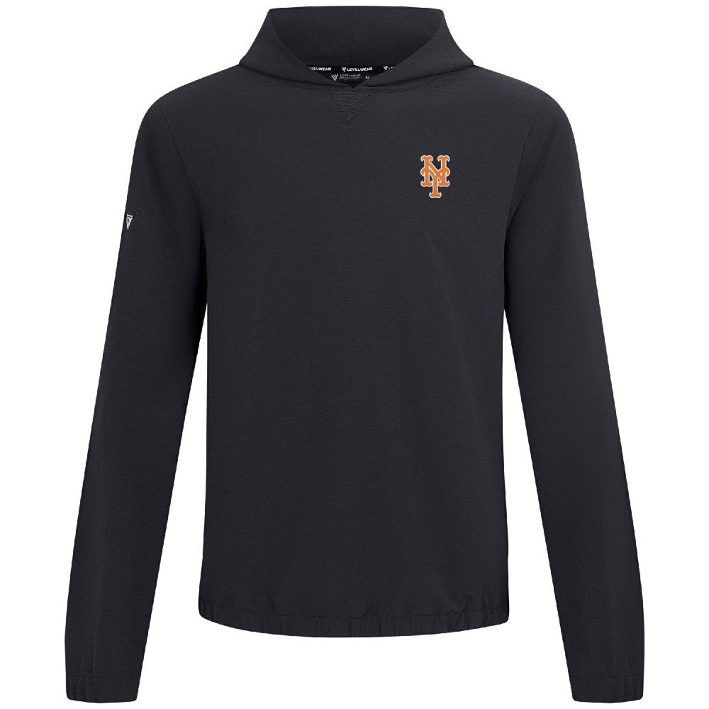 New York Mets Levelwear Action Insignia 2.0 Pullover Hoodie Outlet