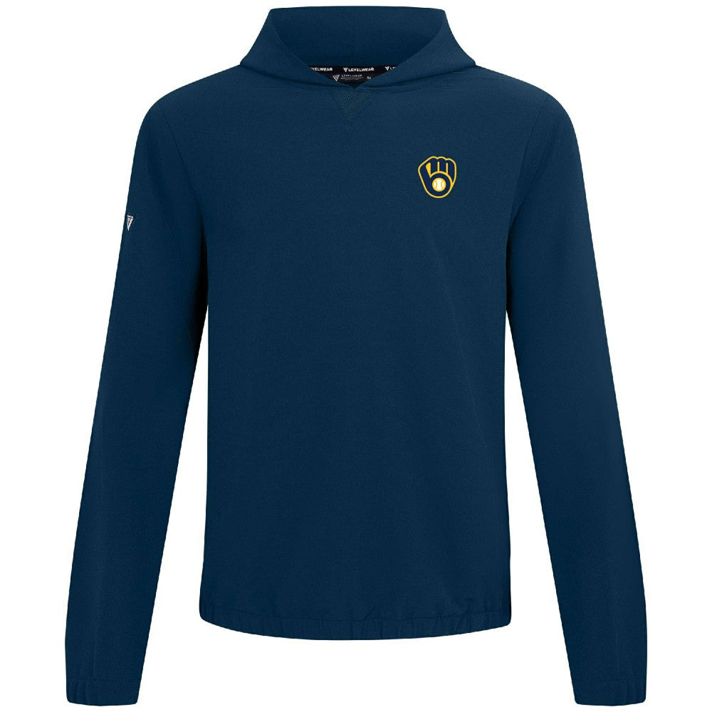 Milwaukee Brewers Levelwear Action Insignia 2.0 Pullover Hoodie for sale