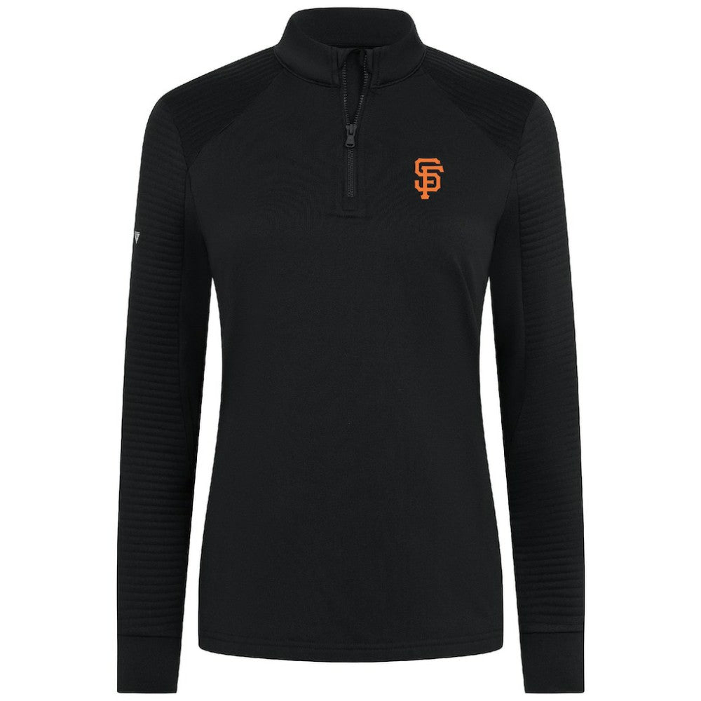 San Francisco Giants Levelwear Women's Power Insignia 2.0 Quarter-Zip Pullover Top Sale