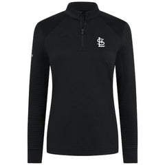 St. Louis Cardinals Levelwear Women's Power Insignia 2.0 Quarter-Zip Pullover Top Online