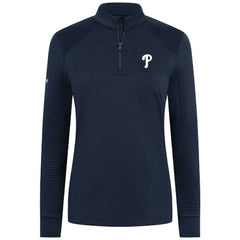 Philadelphia Phillies Levelwear Women's Power Insignia 2.0 Quarter-Zip Pullover Top Outlet