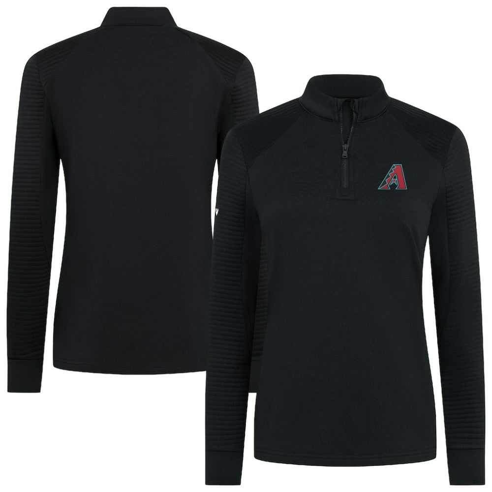 Arizona Diamondbacks Levelwear Women's Power Insignia 2.0 Quarter-Zip Pullover Top for sale