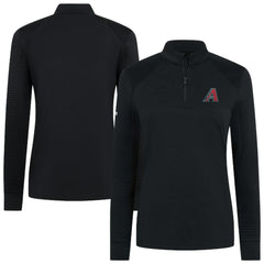 Arizona Diamondbacks Levelwear Women's Power Insignia 2.0 Quarter-Zip Pullover Top for sale
