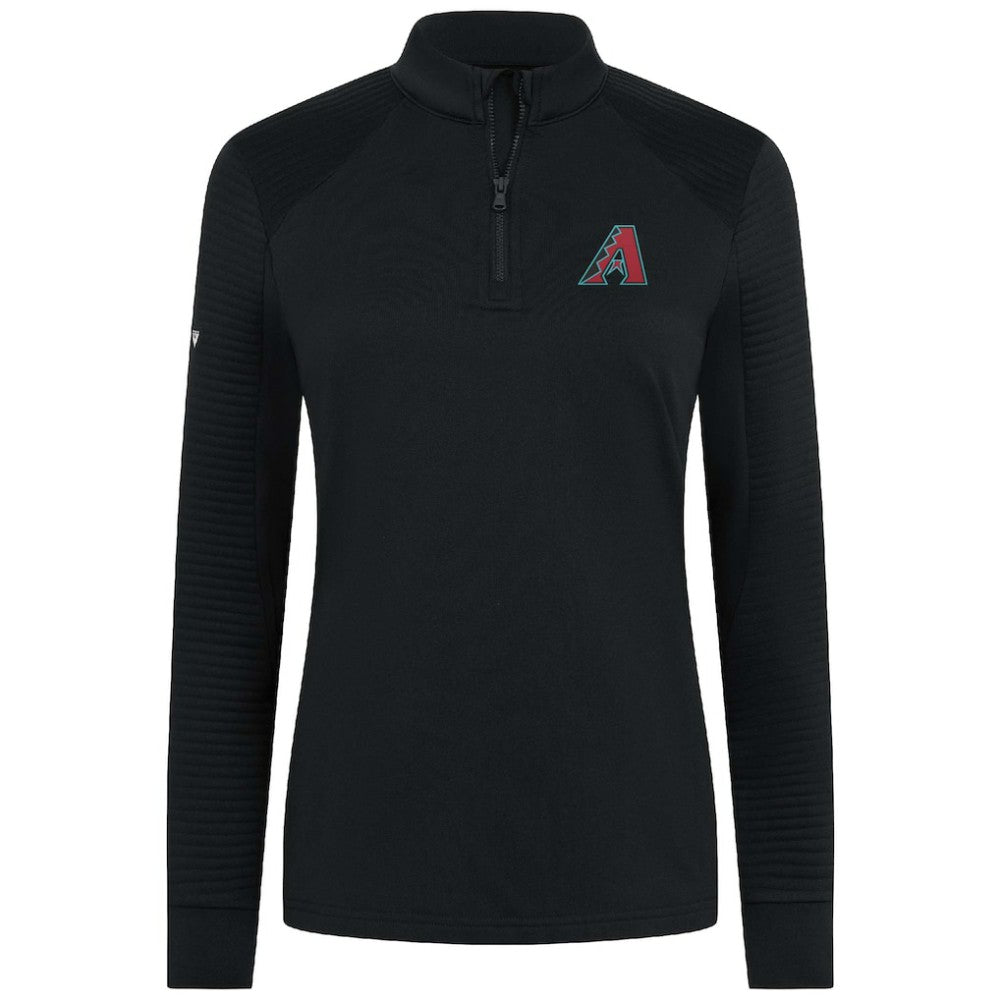 Arizona Diamondbacks Levelwear Women's Power Insignia 2.0 Quarter-Zip Pullover Top for sale