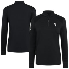 Chicago White Sox Levelwear Women's Power Insignia 2.0 Quarter-Zip Pullover Top Discount