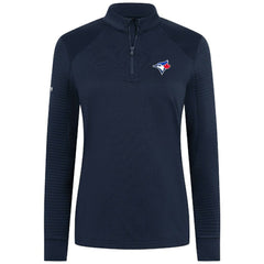 Toronto Blue Jays Levelwear Women's Power Insignia 2.0 Quarter-Zip Pullover Top for sale