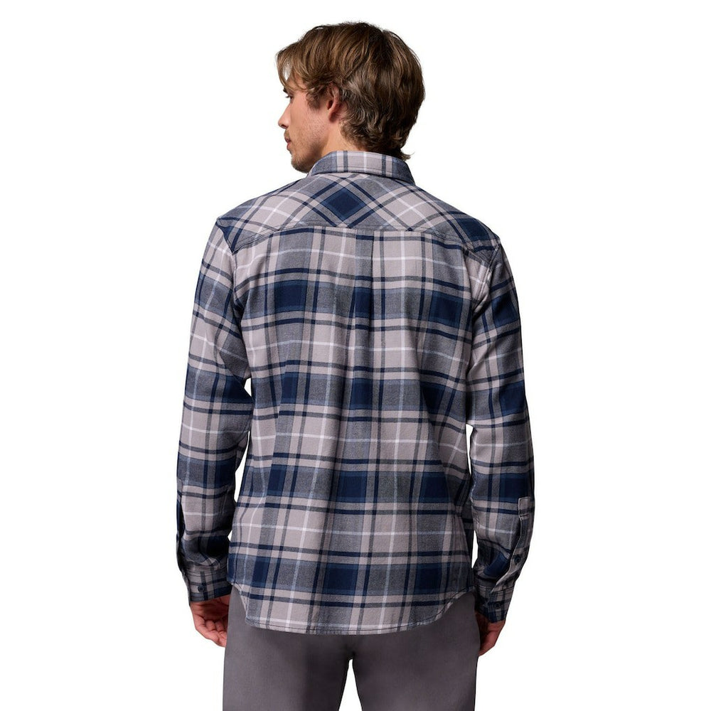 Dallas Cowboys Flare Gun Long-Sleeve Button-Up Flannel Shirt - Navy - Columbia